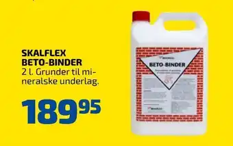 Davidsen Skalflex beto-binder tilbud