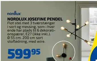 Nordlux josefine pendel