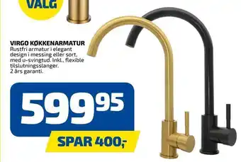 Davidsen Virgo køkkenarmatur tilbud