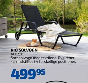 Davidsen Rio solvogn tilbud