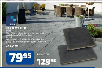 Davidsen Rbr plaza flise tilbud