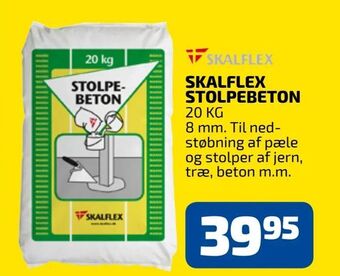 Davidsen Skalflex stolpebeton tilbud