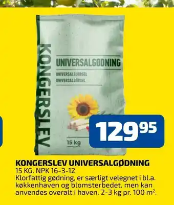 Davidsen Kongerslev universalgødning tilbud