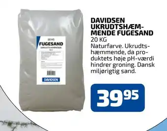 Davidsen Davidsen ukrudtshæm- mende fugesand tilbud