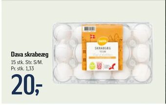 Føtex Dava skrabeæg tilbud