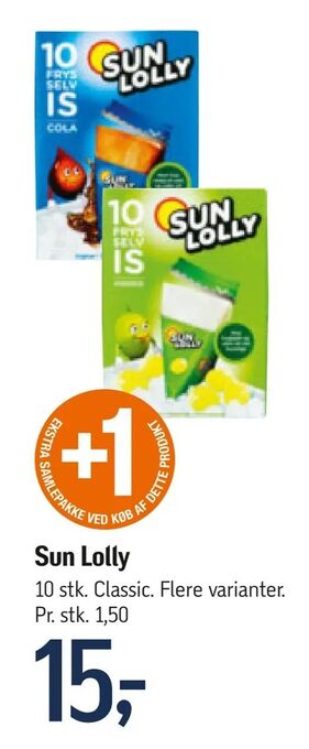 Føtex Sun Lolly tilbud