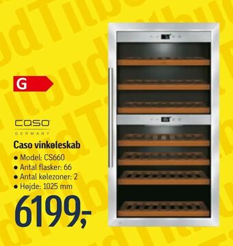 Føtex Caso vinkøleskab tilbud