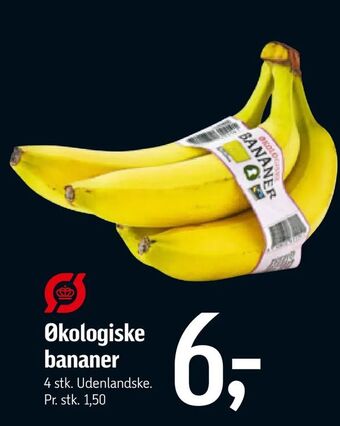 Føtex Økologiske bananer tilbud