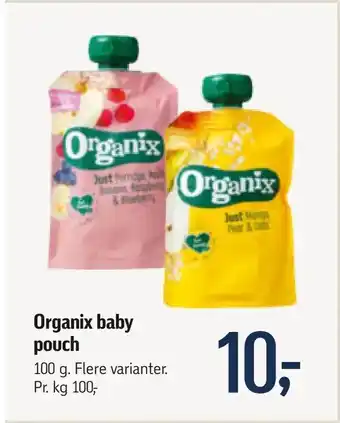 Føtex Organix baby pouch tilbud