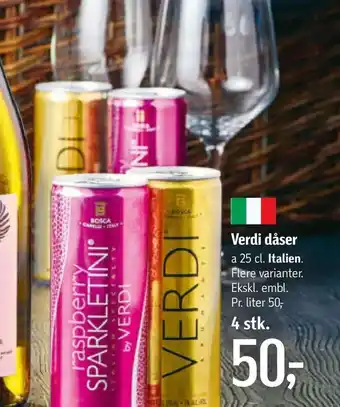 Verdi dåser