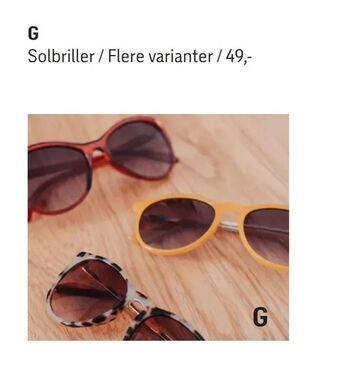 Føtex Solbriller tilbud