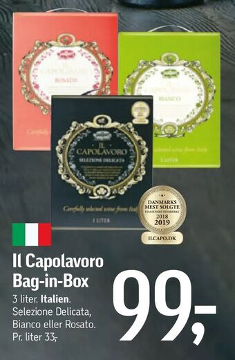Føtex Il Capolavoro Bag-in-Box tilbud