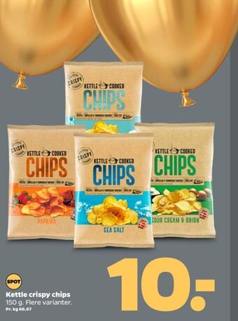Netto Kettle chips tilbud