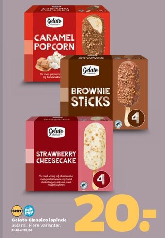 Netto Gelato classico ispinde tilbud