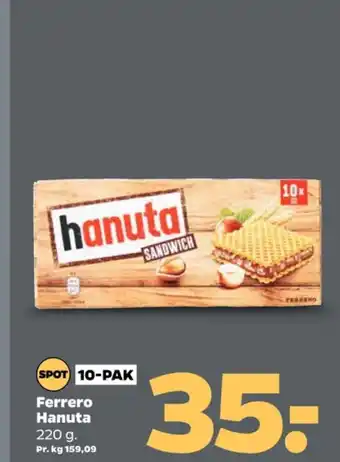 Netto Hanuta kiks tilbud