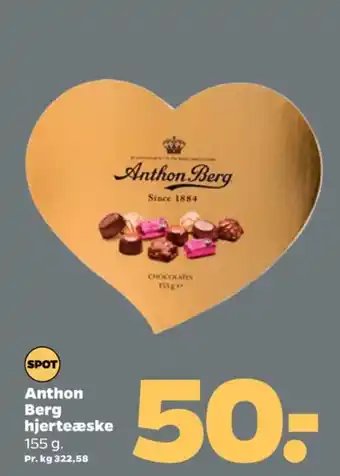 Netto Hjerteæske dessertchokolade tilbud