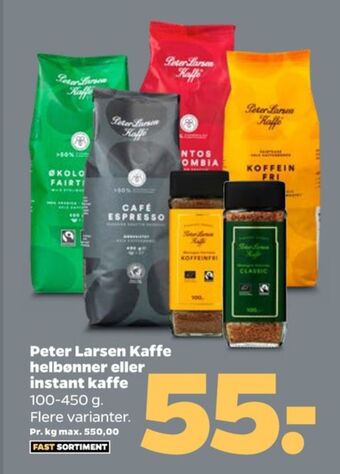 Netto Peter larsen kaffebønner - hele tilbud