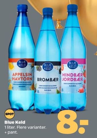 Netto Blue keld mineralvand tilbud
