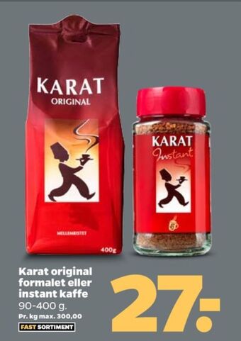 Netto Original kaffe formalet tilbud