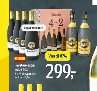 Føtex Faustino extra value box tilbud