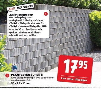 jem & fix Plantesten super 8 tilbud