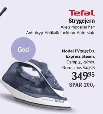 Kop & Kande Strygejern tilbud