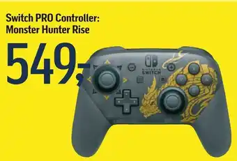 Føtex Switch PRO Controller: Monster Hunter Rise tilbud