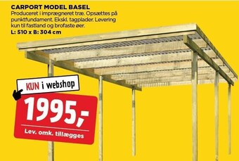 jem & fix Carport model basel tilbud