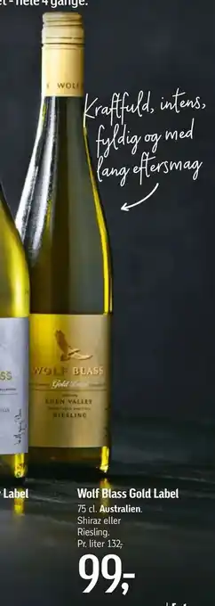 Føtex Wolf Blass Gold Label tilbud