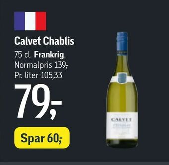 Føtex Calvet Chablis tilbud