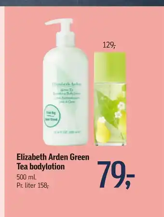 Føtex Elizabeth Arden Green Tea bodylotion tilbud