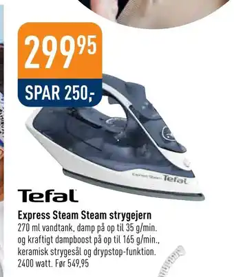 Imerco Express Steam Steam strygejern tilbud