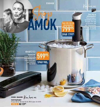Sous vide stav og vakuumpakker