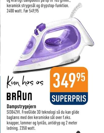 Imerco Dampstrygejern tilbud