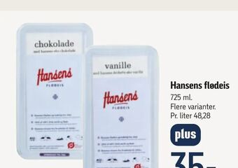 Føtex Hansens flødeis tilbud