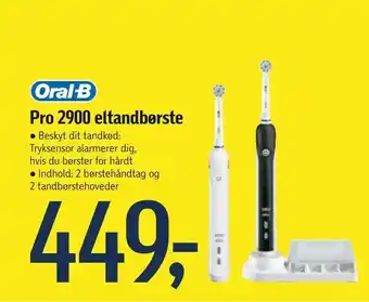 Føtex Pro 2900 eltandbørste tilbud