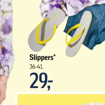 Føtex Slippers tilbud