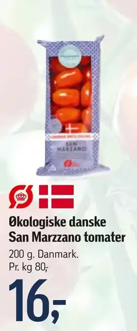 Føtex Økologiske danske San Marzzano tomater tilbud