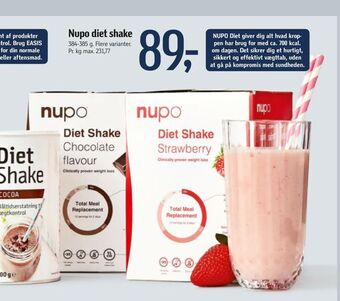 Føtex Nupo diet shake tilbud