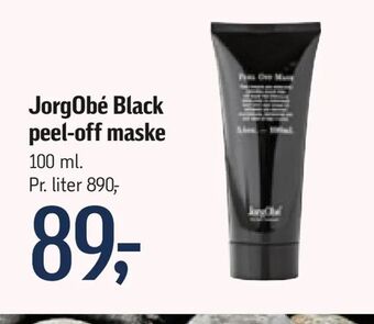 JorgObé Black peel-off maske