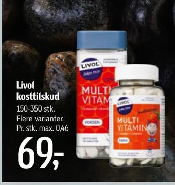Føtex Livol kosttilskud tilbud