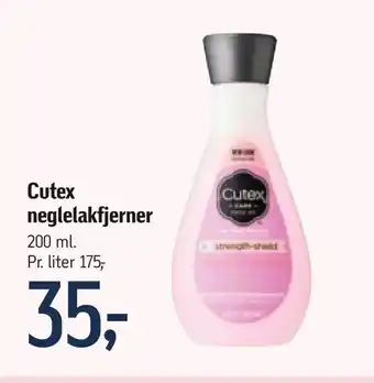 Cutex neglelakfjerner