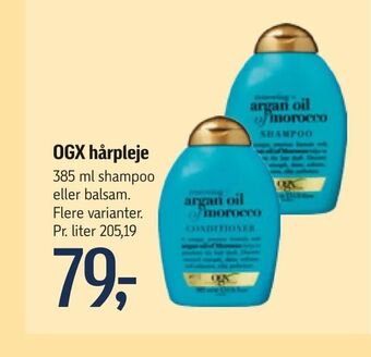 Føtex OGX hårpleje tilbud