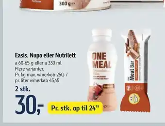Føtex Easis, Nupo eller Nutrilett tilbud