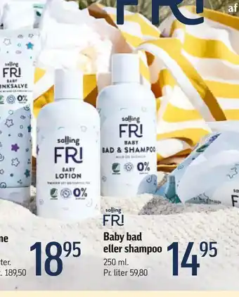 Føtex Baby bad eller shampoo tilbud