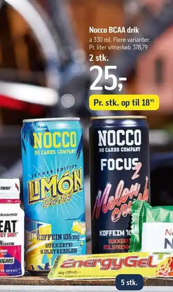 Føtex Nocco BCAA drik tilbud
