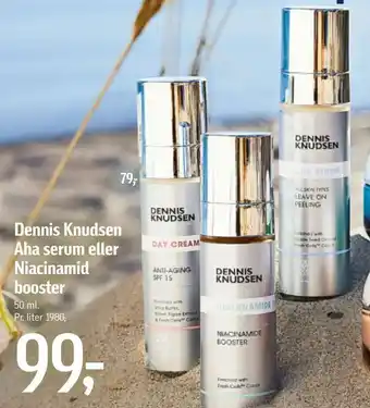 Føtex Dennis Knudsen Aha serum eller Niacinamid booster tilbud