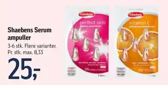Føtex Shaebens Serum ampuller tilbud
