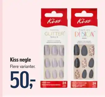 Føtex Kiss negle tilbud