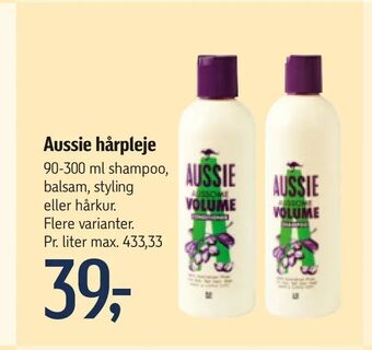 Føtex Aussie hårpleje tilbud